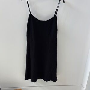 Elegant Black Slip Dress